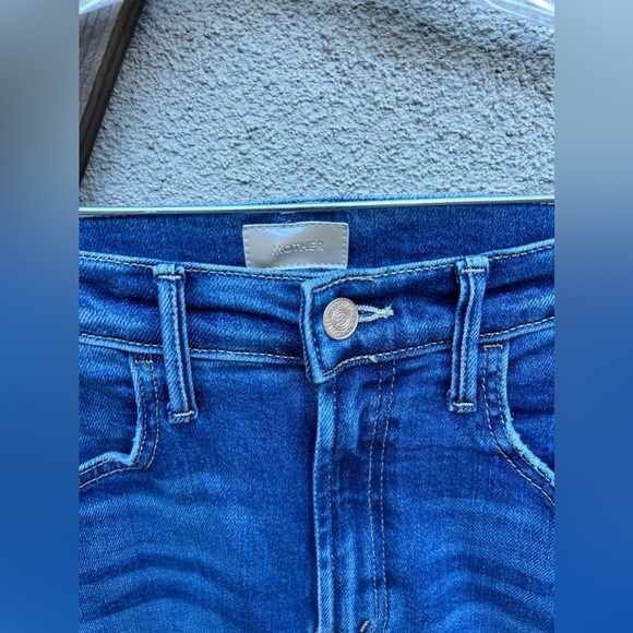 MOTHER The Hustler Ankle Fray Jeans Grasping at straws New with Tags! - Picture 5 of 9